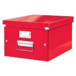 Leitz Click & Store WOW dokumentų dėžė i&scaron; kartono, raudona, 60440026