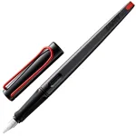 LAMY joy 015 plunksnakotis, platus (B) smaigalys, juodas/raudonas, 1206810