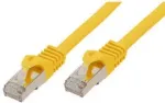 S CONN Standard komutacinis kabelis Cat. 6A su Cat.7 kabeliu S/FTP dvigubai ekranuotas be halogenų geltonas 50,0 m 16675550Y