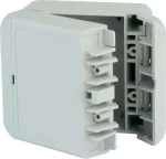Bopla Bocube B 100806 ABS 7035 sieninis korpusas, 113 x 80 x 60 mm, &scaron;viesiai pilkos spalvos (RAL 7035), IP66/IP67