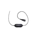 Jabra GN1200 Smart Cord QD&ndash;RJ10 ausinių kabelis, 0,8 m, tiesus, juodas (88001-99)