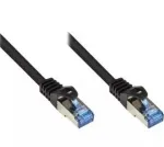 ESTARS D&auml;twyler Uninet 7702 FRNC Cat 6A S/STP komutacinis kabelis su Hirose TM31 RJ45, juodas, 1,5 m (ES1.7.0150BK)