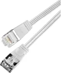 Wirewin SLIM S6 1,5 m pilkas Cat.6 plonas STP (PIMF) Ethernet tinklo kabelis PKW-STP-SLIM-KAT6 1.5