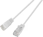 Wirewin SLIM UL6 3 WS - Cat.6 Slim-Light tinklo kabelis, U/UTP, 3,0 m, baltas (PKW-LIGHT-K6 3.0 WS)