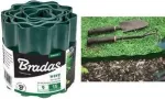 Bradas OBFG 0915 vejos bortelis, žalias banguotas, 150 mm auk&scaron;čio, 9 m ilgio, oro sąlygoms atsparus plastikas