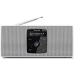 TechniSat DigitRadio 2 S 0001/3911 ki&scaron;eninis radijas, DAB+/FM, Bluetooth, žadintuvo funkcija, įkraunamas, baltos spalvos