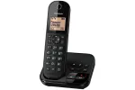 Panasonic KX-TGC420GB belaidis telefonas (DECT) su atsakiklio funkcija ir skambinančiojo numerio rodymu, juodos spalvos