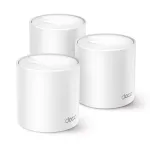 TP-Link Deco X10 AX1500 viso namo &bdquo;Mesh&ldquo; Wi-Fi 6 sistema (3 vnt.), balta