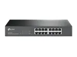 TP-Link 16 prievadų Gigabit Easy Smart valdomas tinklo jungiklis, L2, 19 inch montavimui, 1U