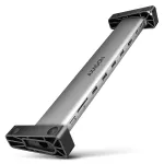 Axagon HMC-10HLS USB-C 9in1 stotelė, 4x USB-A, HDMI 4K/60Hz, RJ-45, SD/microSD, PD 100W