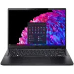 Acer TravelMate P6 14 TMP614-73-TCO ne&scaron;iojamas kompiuteris - 180&deg; vyrių dizainas - Intel Core Ultra 5 125H / 1.2 GHz - Evo - Win 11 Pro - Intel Arc Graphics - 32 GB RAM - 1.024 TB SSD NVMe - 35,6 cm (14) (NX.B5LEG.002)