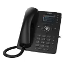 DECT IP telefonas Gigaset P710 IP PRO &mdash; laidinis ir belaidis ragelis, 2,8 colio (7,11 cm) ekranas, juodas, 1 ragelis