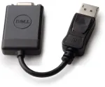 Vaizdo kabelio adapteris DELL 492-11715 DisplayPort į VGA juodas