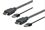 Vivolink PROHDMIUSB2 vaizdo kabelio adapteris 2 m HDMI USB Type-A Juoda