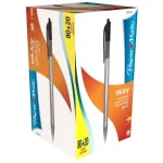 Tu&scaron;inukas Paper Mate InkJoy 100 RT, 80+20 pakuotė, juodas ra&scaron;alas, vidutinis antgalis