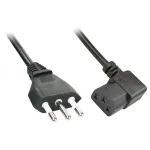 Lindy 30346 maitinimo laidas juodas 2 m C13 lizdas