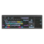 Logickeyboard ASTRA 2 klaviatūra USB AZERTY anglų juoda (LKB-RESB-A2M-FR)