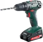 Metabo BS 18 gręžtuvas-suktuvas be laido, 18 V, 1600 aps./min, 10 mm griebtuvas be rakto, 2,0 Ah Li-Ion