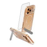 PanzerGlass CARE 3-in-1 Feature Kick apsauginis rinkinys iPhone 17 Pro Max &ndash; grūdintas stiklas, PET, silikonas, permatomas