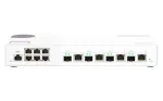 QNAP QSW-M2106-4C tinklo jungiklis Managed L2 2.5G Ethernet (100/1000/2500) Baltas
