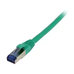 Pataisos kabelis RJ45 CAT6A 500MHz 3m žalias S-STP (S/FTP) TPE/LSZH Superflex AWG26 Synergy