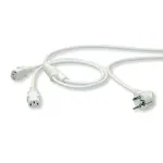ROLINE 19.08.1023 maitinimo laidas baltas 2 m CEE7/7 IEC C13