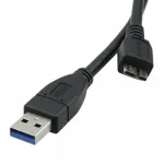 ROLINE USB 3.0 laidas &ndash; USB A (vyri&scaron;kas) &ndash; Micro-USB B (vyri&scaron;kas) &ndash; 3 m &ndash; juodas (11.02.8877)