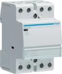 Hager ESC463. Kontakt Strombelastbarkeit: 63 A, Kabelquerschnitt: 4/16 mm&sup2;, Temperaturbereich in Betrieb: -10 - 50 &deg;C. AC Eingangsspannung: 230 V, AC