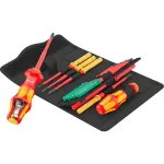 Wera Kraftform Kompakt Turbo i Imperial 1 keičiamųjų antgalių rinkinys Wera 05006641001, raudonas