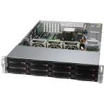2U Supermicro SuperChassis CSE-826BAC12-R802LPB korpusas