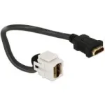 HDMI kabelis DeLOCK 86326 0,22 m