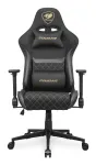 Universali žaidimų kėdė COUGAR Gaming Armor One V2 Gold F, PVC/audinys, juoda