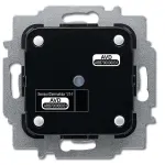 Elektrinis pavarų blokas Busch-Jaeger 6212/1.1, 230 V, 80 W, juodas/sidabrinis, 71&times;71&times;45 mm