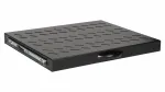 Equip EZVS-19-1-60-B stumdoma lentyna 19 inch, 1U, 600 mm, juoda