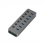 USB A 3.0 adapteris - 7 x USB 3.0 su jungikliais