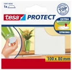 Tesa 57891-00000-00 stačiakampis baldų apsauginis kilimėlis grindims, baltas