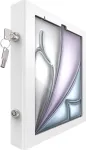 Compulocks iPad Air M2 & M3 13, Apex Enclosure Brandable Floor Stand - White - Aufstellung - f&uuml;r Tablett - Branding-f&auml;hig - verriegelbar - Metall, Pol