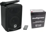 OMNITRONIC Rinkinys WAMS-65BT + Baterija (20000329)