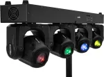 Judantis prožektorius EUROLITE LED TMH Bar S120 120W RGBW &ndash; kompakti&scaron;kas sceninis &scaron;viestuvas su motorizuotu pan/tilt