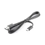 USB kabelis HTC DC-U300 Juodas Vyri&scaron;kas/Vyri&scaron;kas