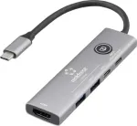 Renkforce USB-C dokavimo stotelė RF-DKS-908, universali, tinkama įvairiems prekių ženklams (RF-6797972)