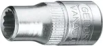 Gedore 6226050 galvutė, 1/4", UD profilio, 10 mm