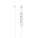 Hama 00223191 lizdų blokas, 5 lizdai, su USB-C adapteriu