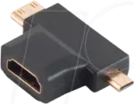 Lyčių keitiklis HDMI Type A ShiverPeaks BS77414