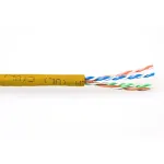 Patch laidas ACT CAT6A U/UTP PVC 305 m geltonas