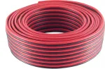 Garsiakalbio kabelis ShiverPeaks 1,5 mm&sup2; (48x0,20 CCA) raudonas/juodas, 50 m