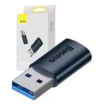 Adapteris Baseus Ingenuity USB-A &rarr; USB-C OTG (mėlynas)