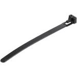 StarTech.com daugkartiniai kabelių rai&scaron;čiai, 12 cm, 7 mm pločio, 30 mm ry&scaron;ulio skersmuo, 22 kg tempimo stipris, nailoniniai, vidaus/lauko, 94V-2/UL sertifikuoti, 100 vnt., juodi