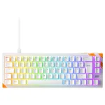 Mechaninė žaidimų klaviatūra Cherry K5 Pro TMR Compact 65% AZERTY RGB Vairai USB Orange White