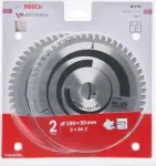 Bosch daugiamedžių pjovimo diskas 190 x 30 x 2.4/1.8 mm 54T, 2 vnt.